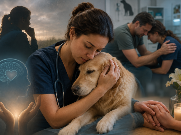 Luto na medicina veterinária comunicação - inteligência emocional e autocuidado para  profissionais • Intensivo